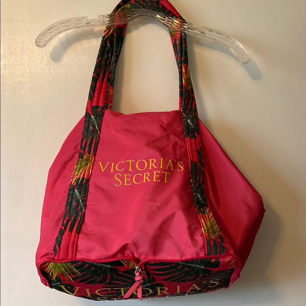Victoria's Secret Pink Tropical Tote Bag